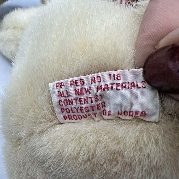 DAKIN Sweet Inspirations 1989 Tan Bunny Rabbit 7" Vintage Plush Stuffed - Picture 7 of 13